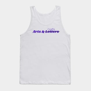 Arts & Crafts (letters) Tank Top